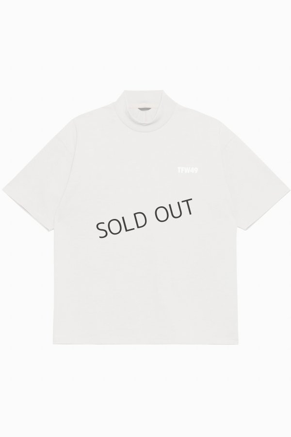 画像1: TFW49 ティーエフダブリューフォーティーナイン HALF MOCKNECK TEE{-BEA} (1)