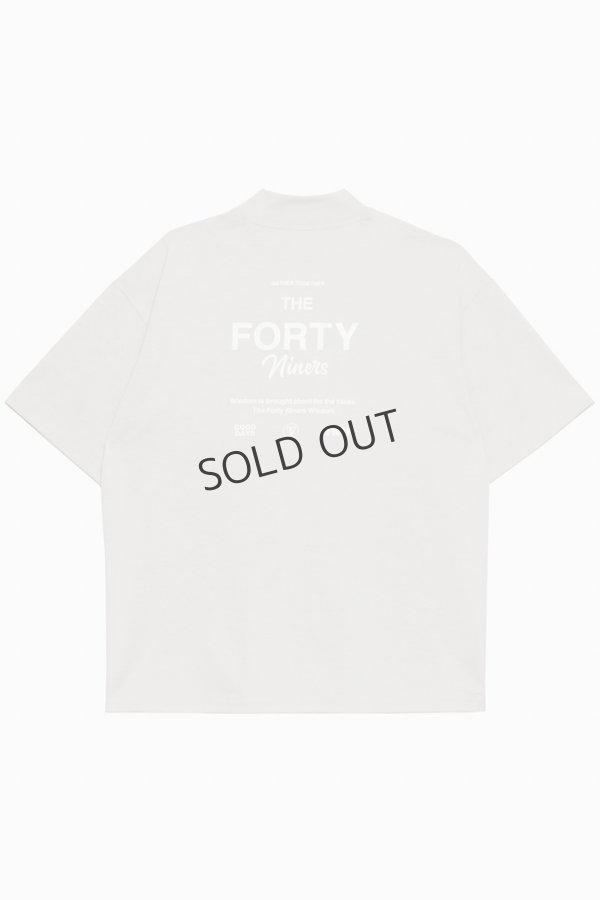 画像2: TFW49 ティーエフダブリューフォーティーナイン HALF MOCKNECK TEE{-BEA} (2)