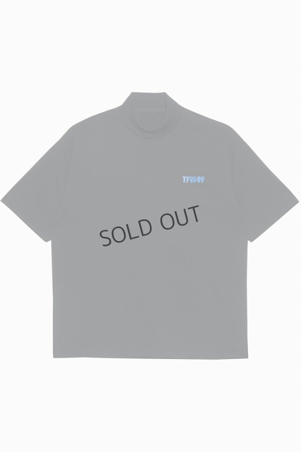 画像1: {SOLD}TFW49 ティーエフダブリューフォーティーナイン HALF MOCKNECK TEE{-BEA} (1)