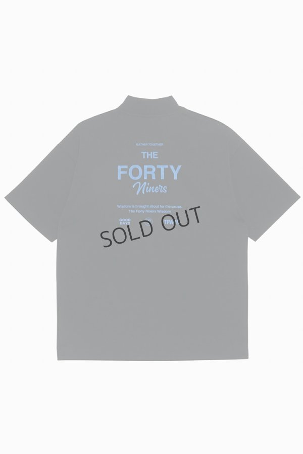 画像2: {SOLD}TFW49 ティーエフダブリューフォーティーナイン HALF MOCKNECK TEE{-BEA} (2)