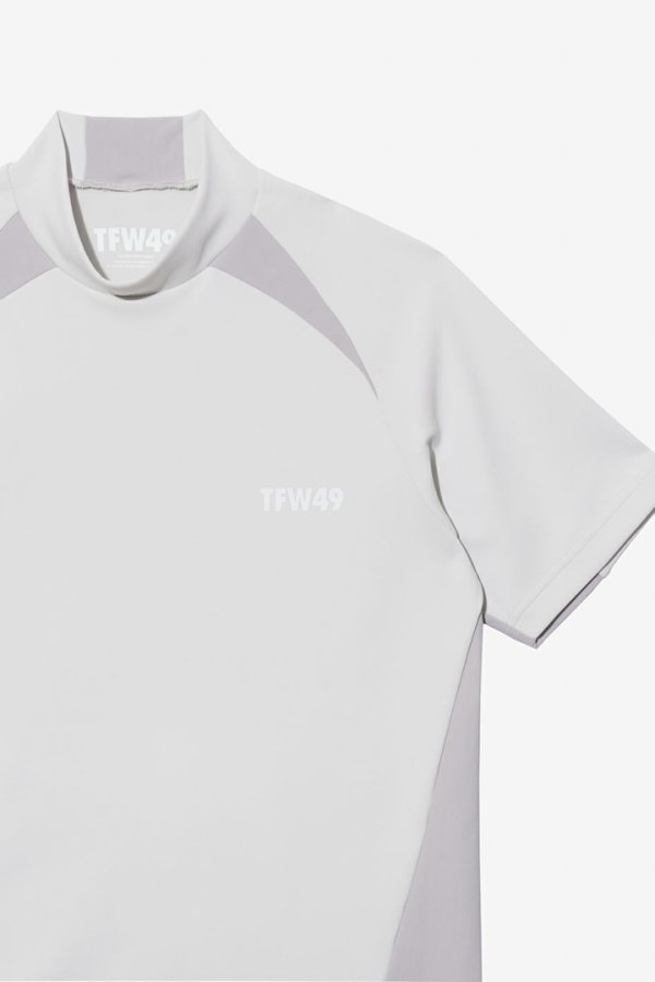 画像4: TFW49 ティーエフダブリューフォーティーナイン SIDE PANEL SHORT SLEEVE MOCKNECK{-BEA} (4)