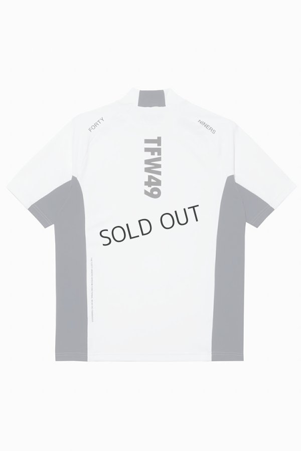 画像2: TFW49 ティーエフダブリューフォーティーナイン SIDE PANEL SHORT SLEEVE MOCKNECK{-BEA} (2)