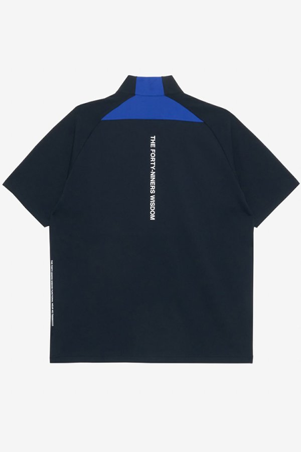 画像2: 【 10%OFF セール28,600円→25,740円】 TFW49 ティーエフダブリューフォーティーナイン HALF ZIP SS MOCKNECK{-BEA} (2)