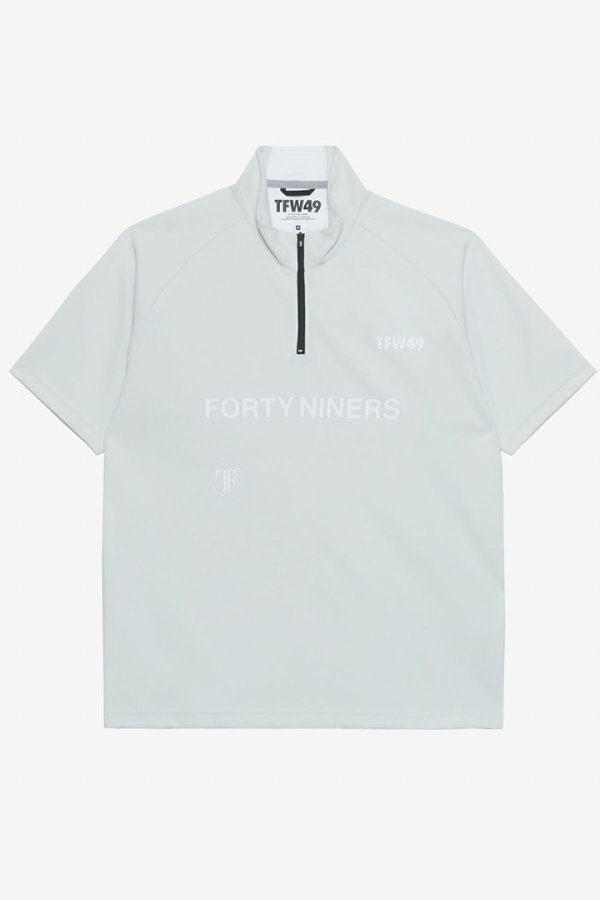 画像1: 【 20%OFF セール28,600円→22,880円】 TFW49 ティーエフダブリューフォーティーナイン HALF ZIP SS MOCKNECK{-BEA} (1)