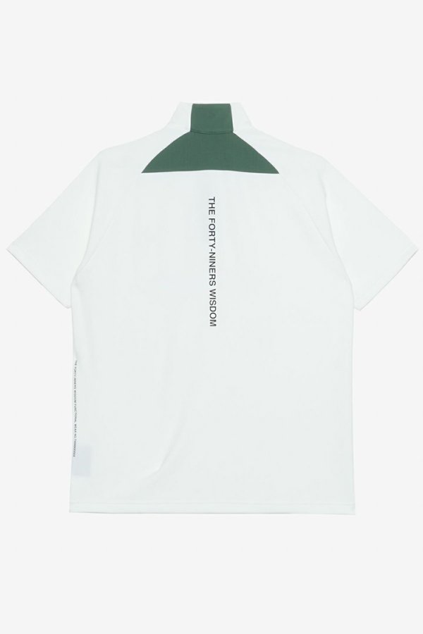 画像2: 【 20%OFF セール28,600円→22,880円】 TFW49 ティーエフダブリューフォーティーナイン HALF ZIP SS MOCKNECK{-BEA} (2)