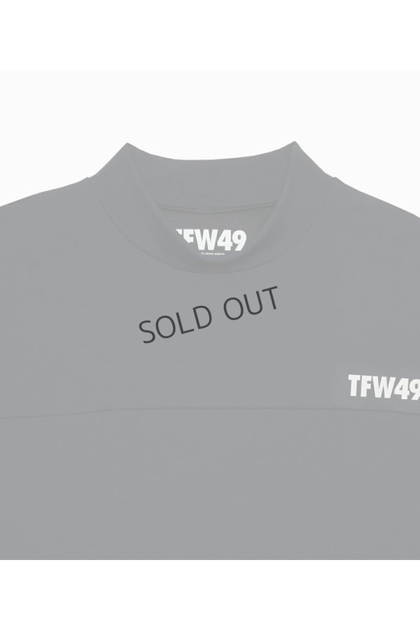 画像3: {SOLD}TFW49 ティーエフダブリューフォーティーナイン WIDE LONG SLEEVE MOCKNECK TEE{-BEA} (3)