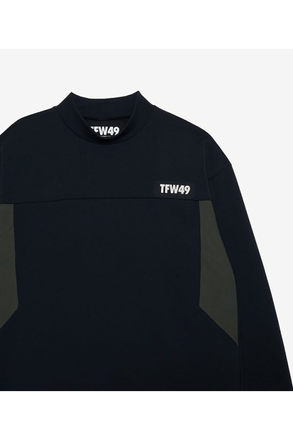 画像4: TFW49 ティーエフダブリューフォーティーナイン WIDE LONG SLEEVE MOCKNECK TEE{-BEA} (4)