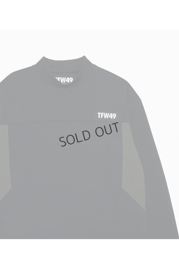 画像4: {SOLD}TFW49 ティーエフダブリューフォーティーナイン WIDE LONG SLEEVE MOCKNECK TEE{-BEA} (4)