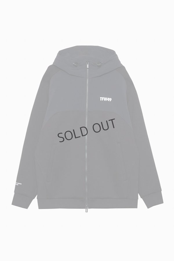 画像1: {SOLD}TFW49 ティーエフダブリューフォーティーナイン CARDBOARD MATERIAL FULL ZIP HOODIE{-BEA} (1)