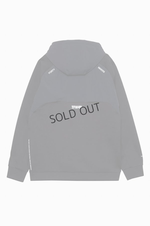 画像2: {SOLD}TFW49 ティーエフダブリューフォーティーナイン CARDBOARD MATERIAL FULL ZIP HOODIE{-BEA} (2)