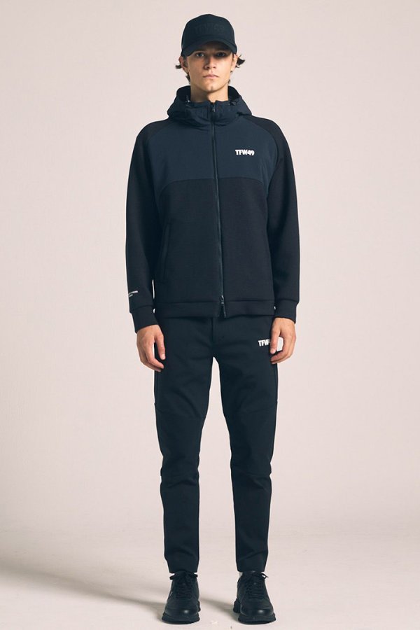 画像3: 【 20%OFF セール｜47,300円→37,840円】 TFW49 ティーエフダブリューフォーティーナイン CARDBOARD MATERIAL FULL ZIP HOODIE{-BEA} (3)