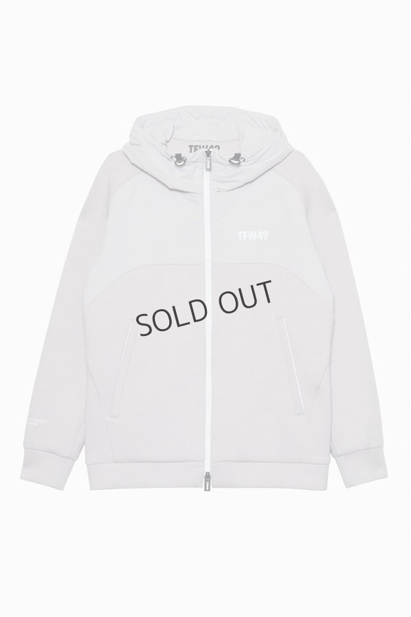 画像1: TFW49 ティーエフダブリューフォーティーナイン CARDBOARD MATERIAL FULL ZIP HOODIE{-BEA} (1)