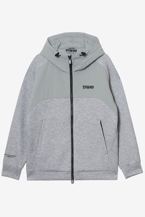 画像1: TFW49 ティーエフダブリューフォーティーナイン CARDBOARD MATERIAL FULL ZIP HOODIE{-BFA} (1)