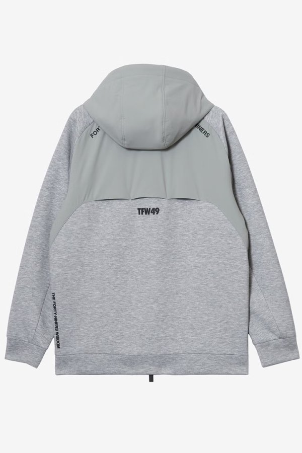 画像2: TFW49 ティーエフダブリューフォーティーナイン CARDBOARD MATERIAL FULL ZIP HOODIE{-BFA} (2)