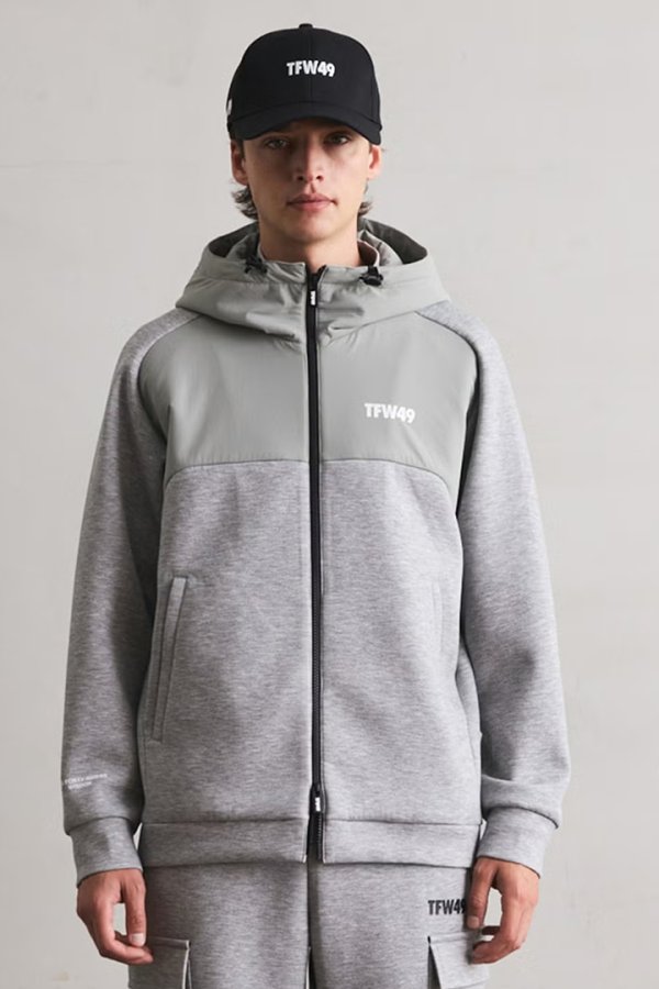 画像3: TFW49 ティーエフダブリューフォーティーナイン CARDBOARD MATERIAL FULL ZIP HOODIE{-BFA} (3)
