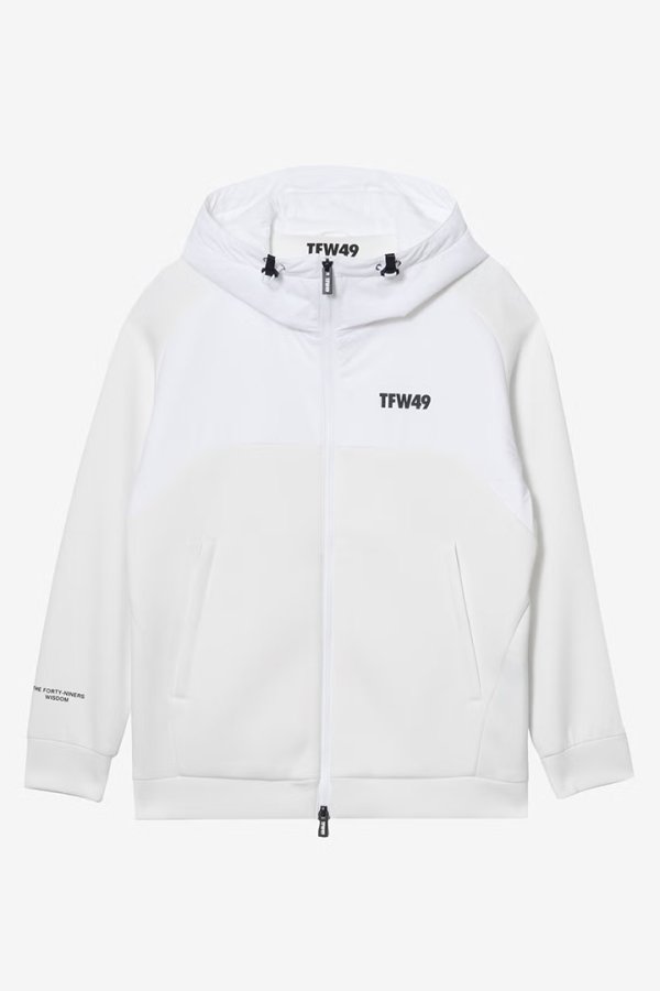 画像1: TFW49 ティーエフダブリューフォーティーナイン CARDBOARD MATERIAL FULL ZIP HOODIE{-BFA} (1)