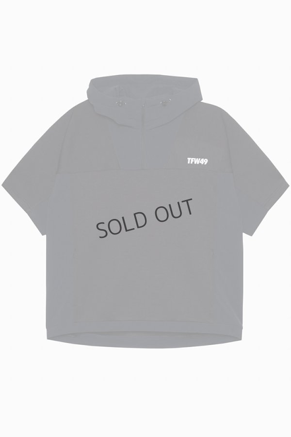 画像1: {SOLD}TFW49 ティーエフダブリューフォーティーナイン CARDBOARD MATERIAL SHORT SLEEVE HOODIE{-BEA} (1)