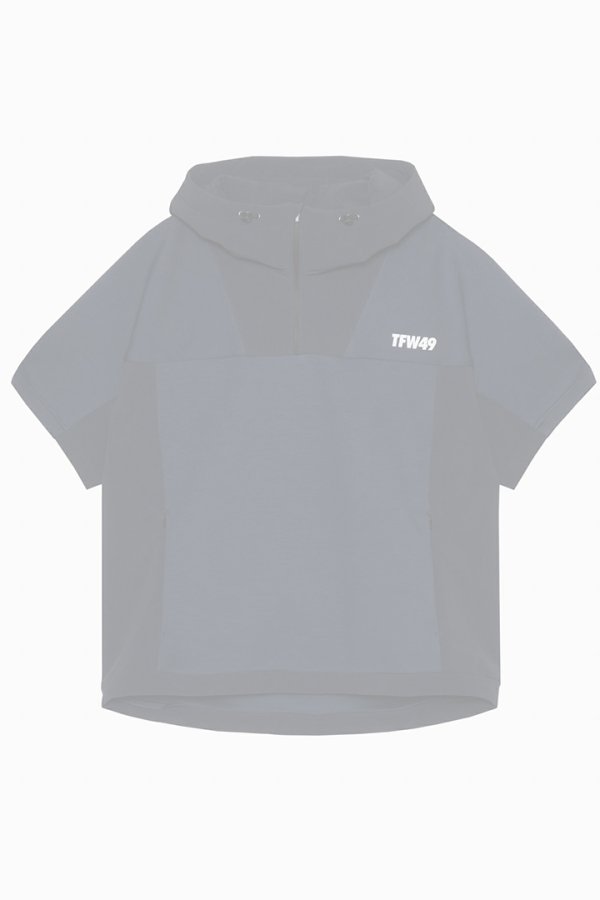 画像1:   TFW49 ティーエフダブリューフォーティーナイン CARDBOARD MATERIAL SHORT SLEEVE HOODIE{-BEA} (1)