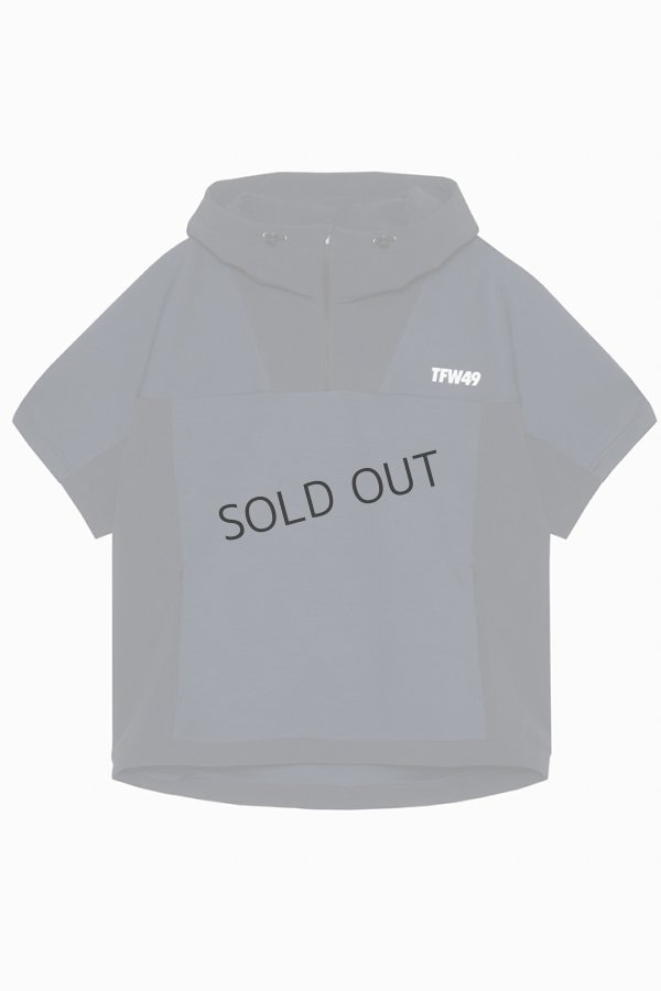 画像1: {SOLD}TFW49 ティーエフダブリューフォーティーナイン CARDBOARD MATERIAL SHORT SLEEVE HOODIE{-BEA} (1)