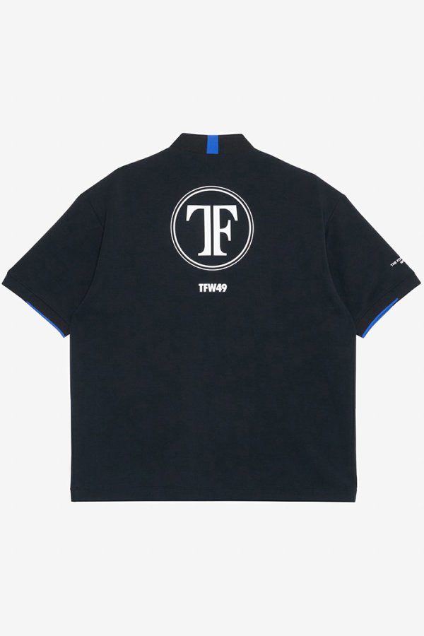 画像2: TFW49 ティーエフダブリューフォーティーナイン HALF MOCKNECK TEE{-BEA} (2)