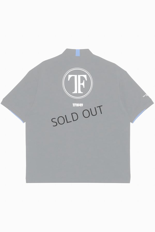画像2: {SOLD}TFW49 ティーエフダブリューフォーティーナイン HALF MOCKNECK TEE{-BEA} (2)