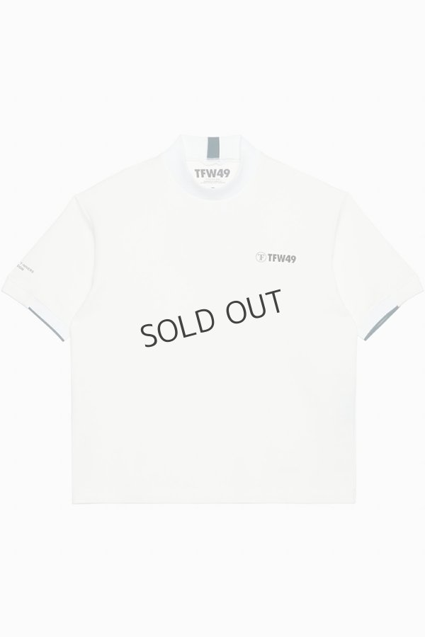 画像1: {SOLD}TFW49 ティーエフダブリューフォーティーナイン HALF MOCKNECK TEE{-BEA} (1)