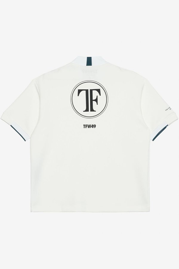 画像2: TFW49 ティーエフダブリューフォーティーナイン HALF MOCKNECK TEE{-BEA} (2)