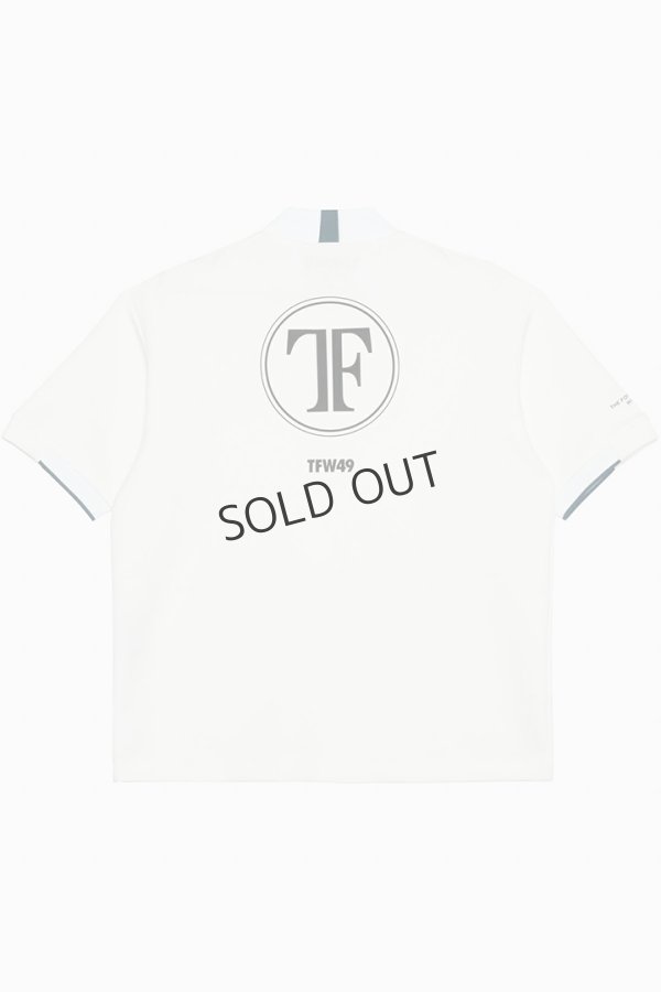 画像2: {SOLD}TFW49 ティーエフダブリューフォーティーナイン HALF MOCKNECK TEE{-BEA} (2)