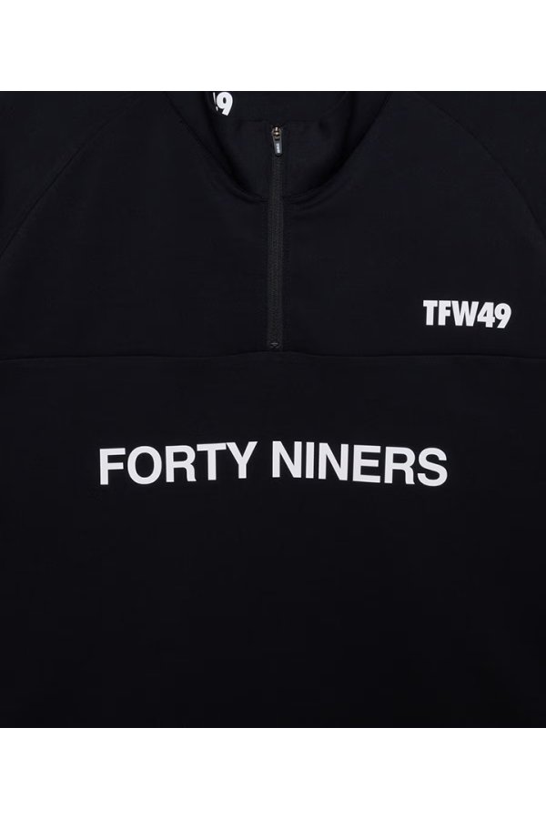 画像6: TFW49 ティーエフダブリューフォーティーナイン HALF ZIP S/S MOCK NECK{-BFS} (6)
