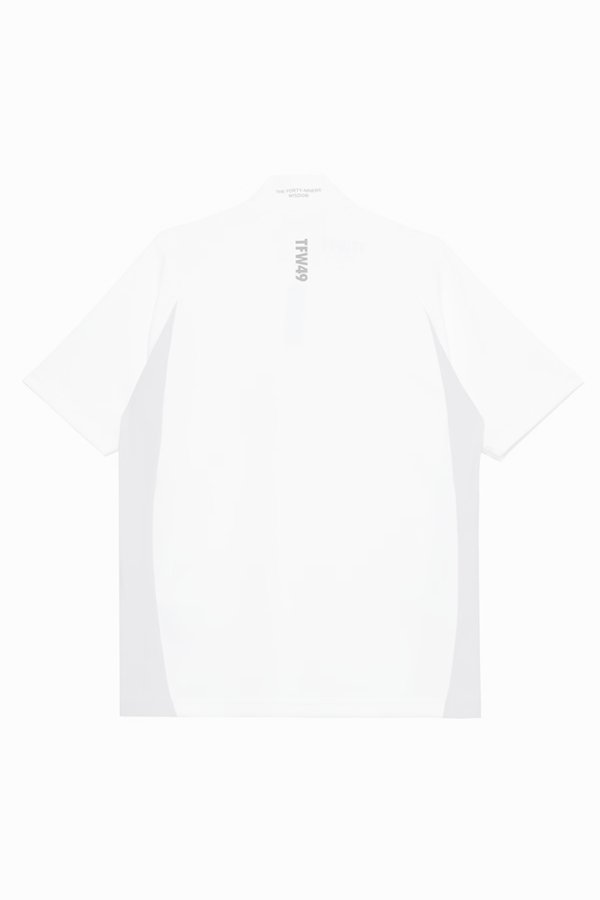 画像2:  {SOLD} TFW49 ティーエフダブリューフォーティーナイン HALF ZIP S/S MOCK NECK{-BFS} (2)