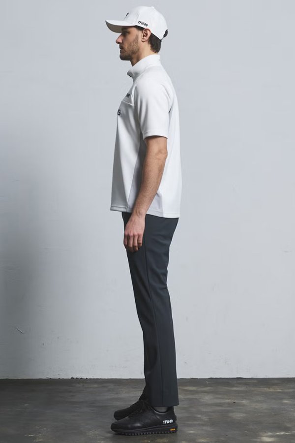 画像4: TFW49 ティーエフダブリューフォーティーナイン HALF ZIP S/S MOCK NECK{-BFS} (4)