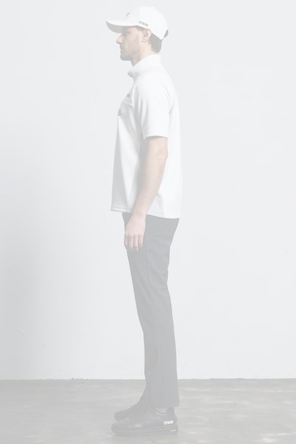 画像4:  {SOLD} TFW49 ティーエフダブリューフォーティーナイン HALF ZIP S/S MOCK NECK{-BFS} (4)
