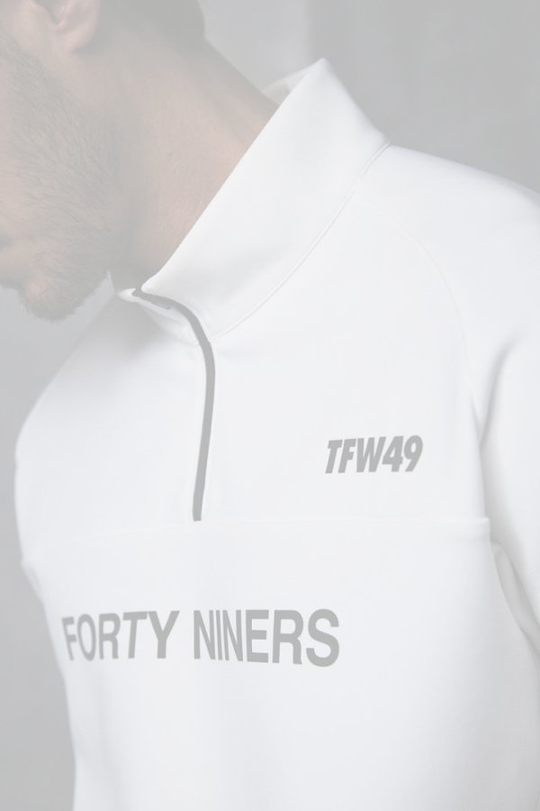 画像8:  {SOLD} TFW49 ティーエフダブリューフォーティーナイン HALF ZIP S/S MOCK NECK{-BFS} (8)
