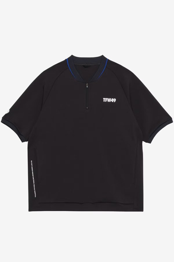 画像1: TFW49 ティーエフダブリューフォーティーナイン LIGHT WEIGHT SWEAT HALF SLEEVE CREW NECK{-BFS} (1)