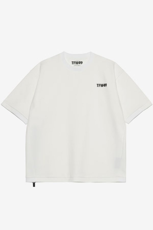 画像1: TFW49 ティーエフダブリューフォーティーナイン LIGHT WEIGHT SWEAT SHORT SLEEVECREW NECK{-BFS} (1)