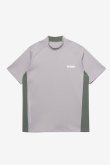 画像1: TFW49 ティーエフダブリューフォーティーナイン SIDE PANEL SHORT SLEEVE MOCKNECK{-BFS} (1)