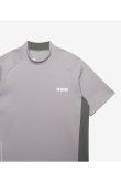 画像4: TFW49 ティーエフダブリューフォーティーナイン SIDE PANEL SHORT SLEEVE MOCKNECK{-BFS} (4)