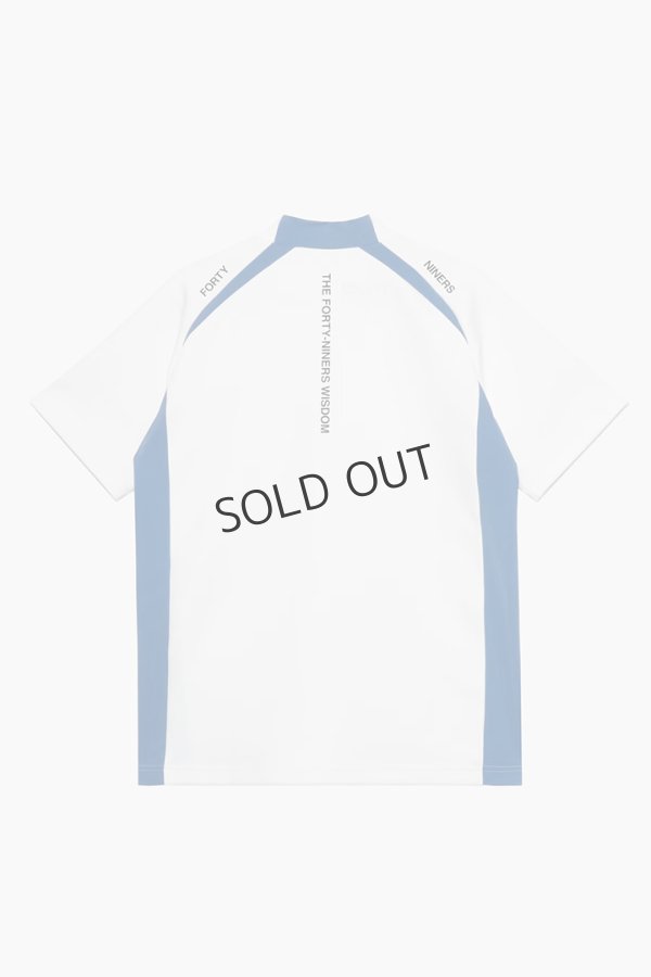 画像2: {SOLD}TFW49 ティーエフダブリューフォーティーナイン SIDE PANEL SHORT SLEEVE MOCKNECK{-BFS} (2)