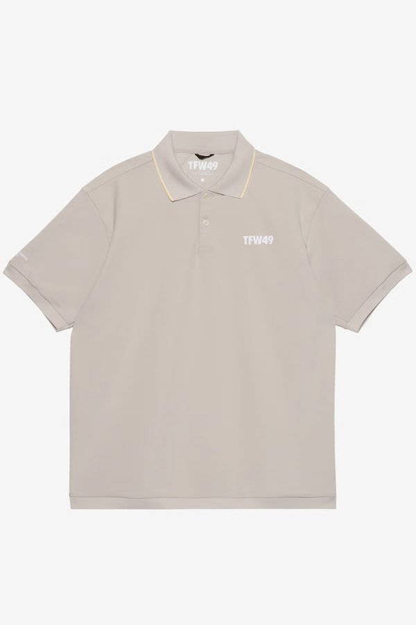 画像1: TFW49 ティーエフダブリューフォーティーナイン SIGNATURE SS REGULAR POLO {-BFS} (1)