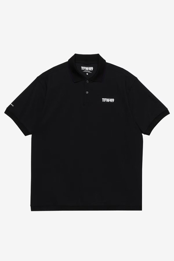 画像1: TFW49 ティーエフダブリューフォーティーナイン SIGNATURE SS REGULAR POLO {-BFS} (1)