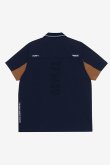 画像2: TFW49 ティーエフダブリューフォーティーナイン BACK YOKE SLEEVE POLO{-BFS} (2)