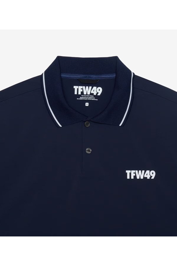 画像3: TFW49 ティーエフダブリューフォーティーナイン BACK YOKE SLEEVE POLO{-BFS} (3)