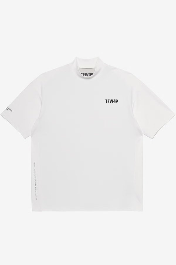 画像1: TFW49 ティーエフダブリューフォーティーナイン RELAX MOCK NECK T{-BFS} (1)