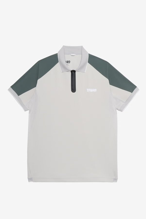 画像1: TFW49 ティーエフダブリューフォーティーナイン ATHLETE POLO{-BFS} (1)