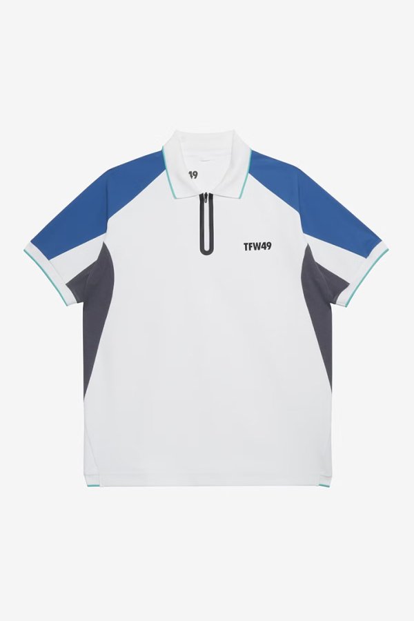 画像1: TFW49 ティーエフダブリューフォーティーナイン ATHLETE POLO{-BFS} (1)