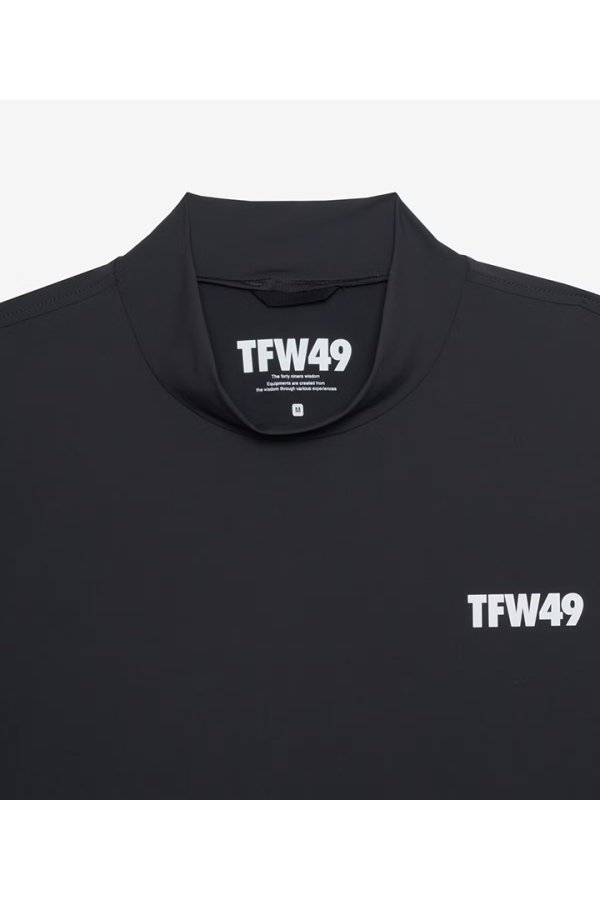 画像4: TFW49 ティーエフダブリューフォーティーナイン PUNCHED MESH HALF MOCKNECK T{-BFS} (4)