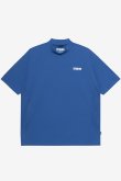 画像1: TFW49 ティーエフダブリューフォーティーナイン PUNCHED MESH HALF MOCKNECK T{-BFS} (1)