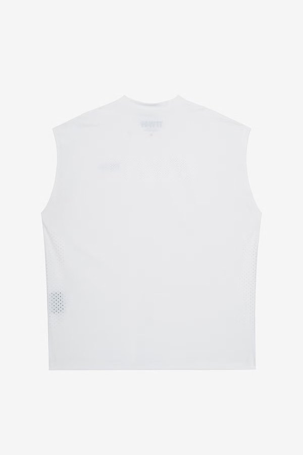 画像2: TFW49 ティーエフダブリューフォーティーナイン PUNCHED MESH SLEEVELESS T{-BFS} (2)