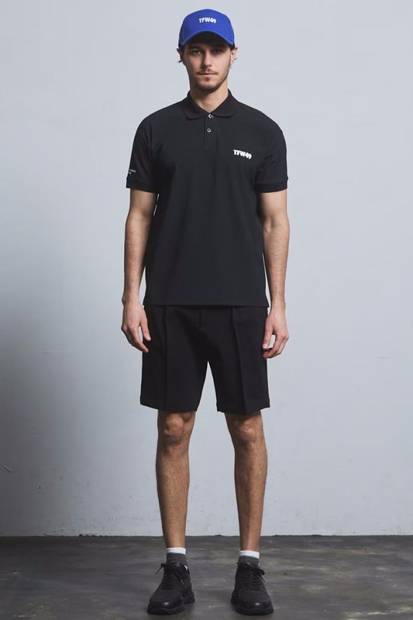 画像3: TFW49 ティーエフダブリューフォーティーナイン BACK MESH POLO{-BFS} (3)