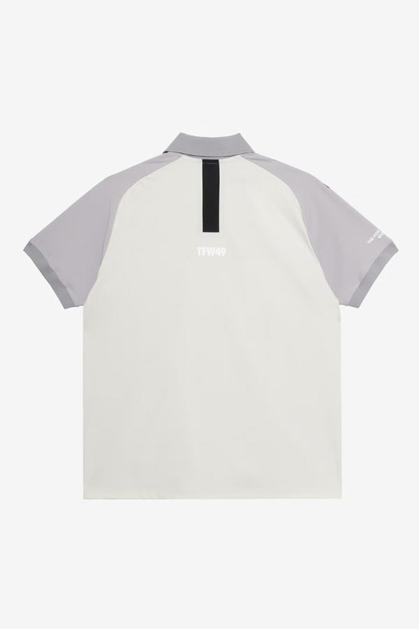 画像2: TFW49 ティーエフダブリューフォーティーナイン BACK MESH POLO{-BFS} (2)